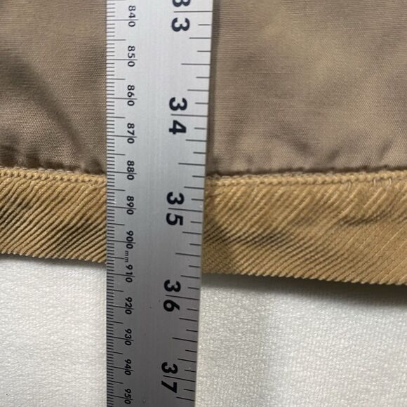 Vintage Foxland Barn Coat Plaid Wool Lined Jacket Corduroy Trim Women’s 16 - Picture 14 of 15